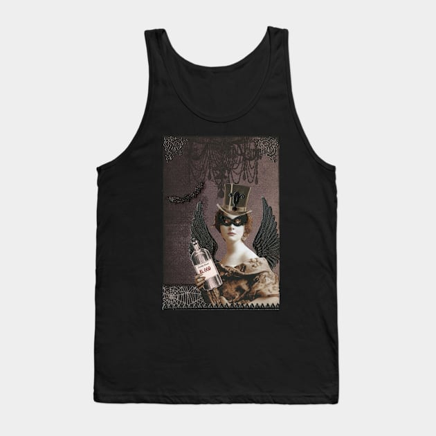 Winged Vampire Masquerade Tank Top by WinonaCookie